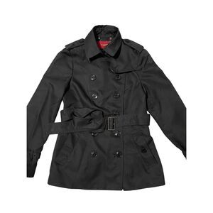 Burberry Black Double-Breasted Jacket